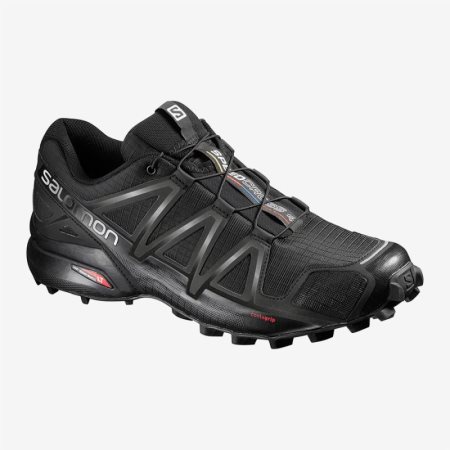 Salomon SPEEDCROSS 4 Panske Bežecká Obuv - Čierne (SK 5-KTC)